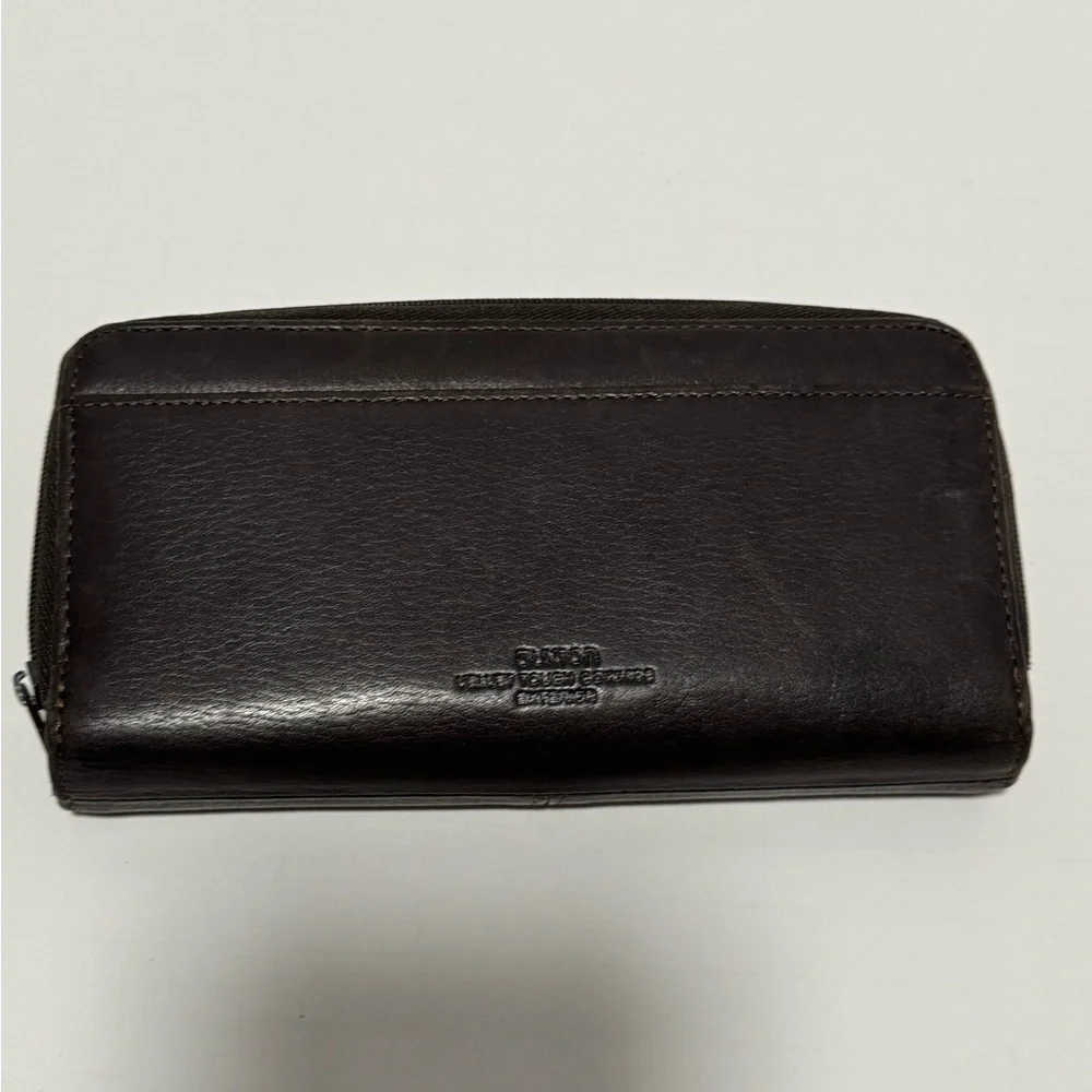 Vintage BUXTON Brown Leather